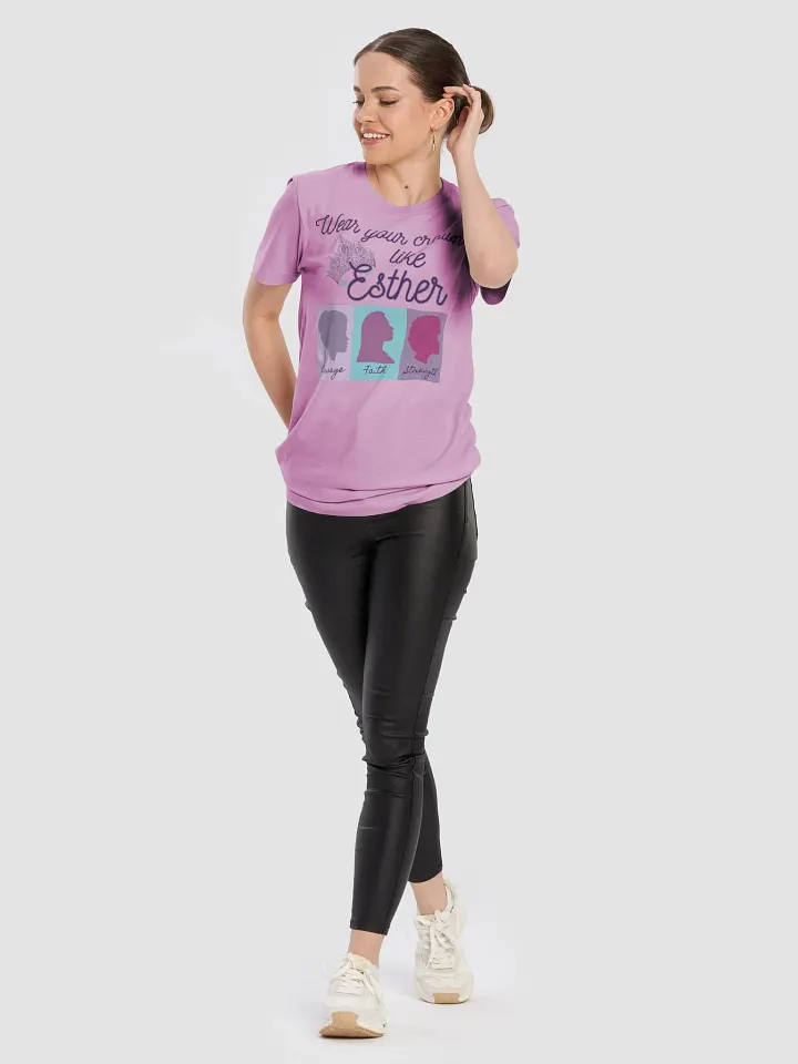 Wear Your Crown Like Esther Inspirational Super-Soft Tee product image (2)