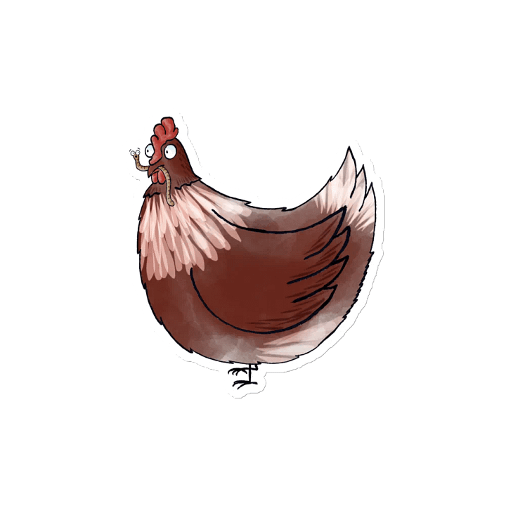 Impossible Farm Chicken and friend Magnets product image (2)