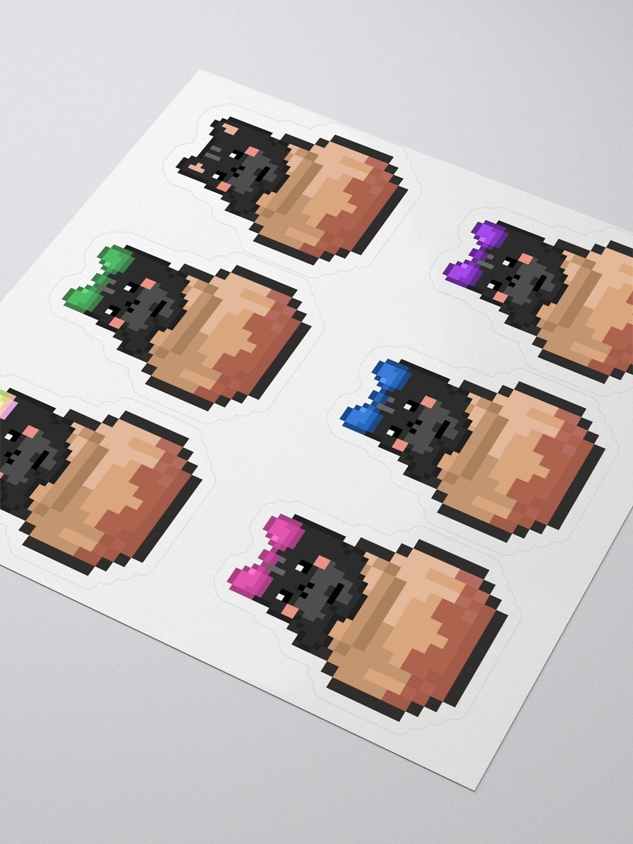 Cats in Pots Kiss Cut Stickers product image (3)