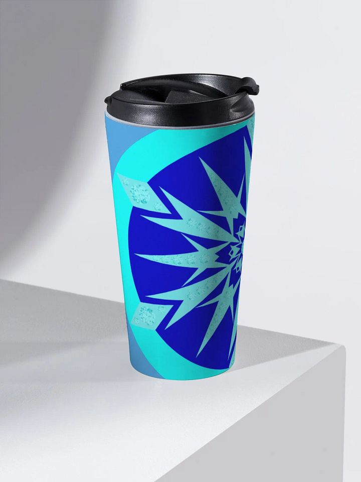 snowflake Steel Travel Mug product image (2)