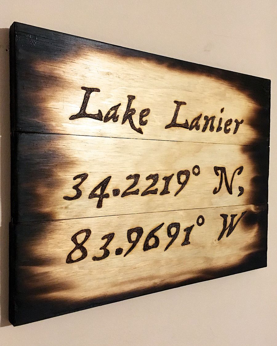 Lake Lanier Coordinates product image (2)