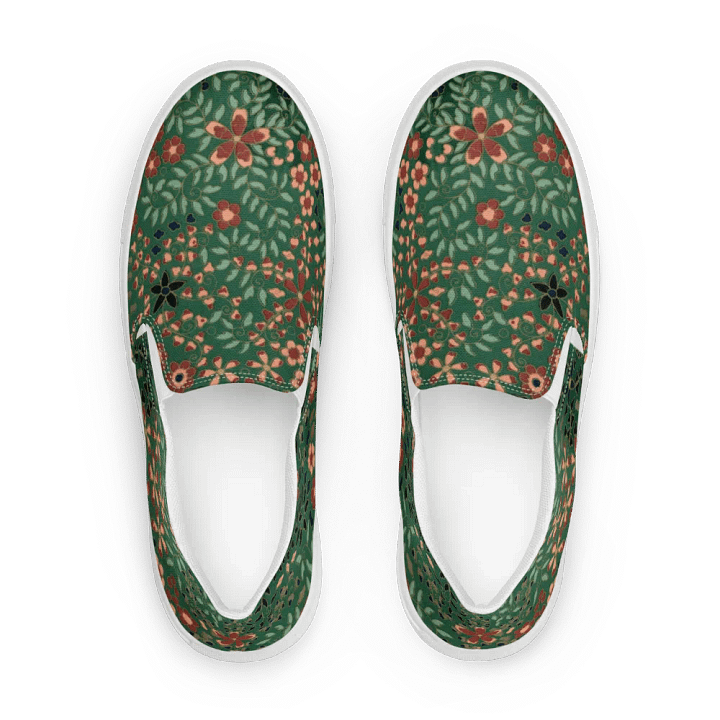 Floral Men's Slip on Shoes 005 product image (1)