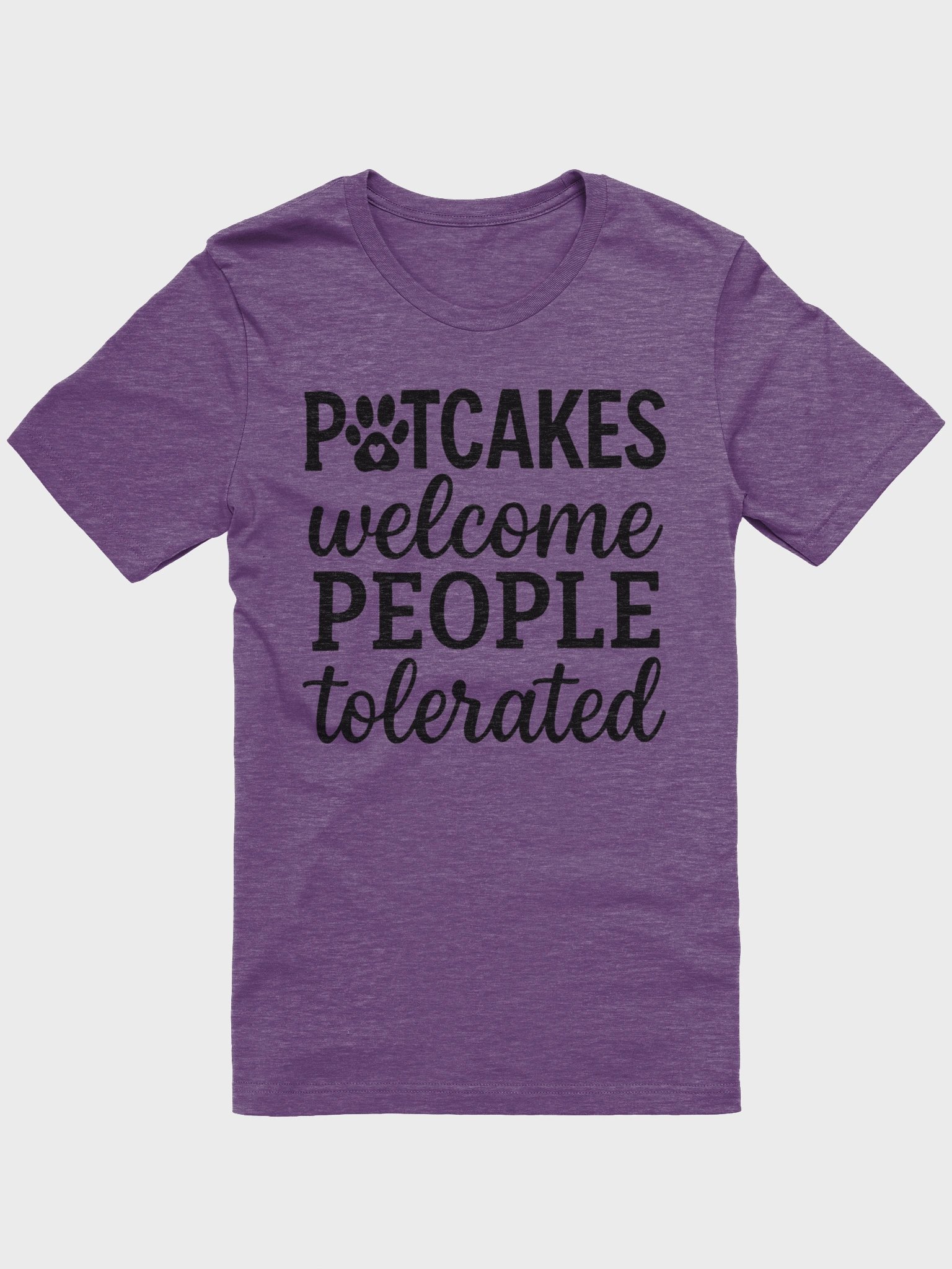 Potcakes Welcome, People Tolerated | Potcake Dog T-Shirt product image (1)