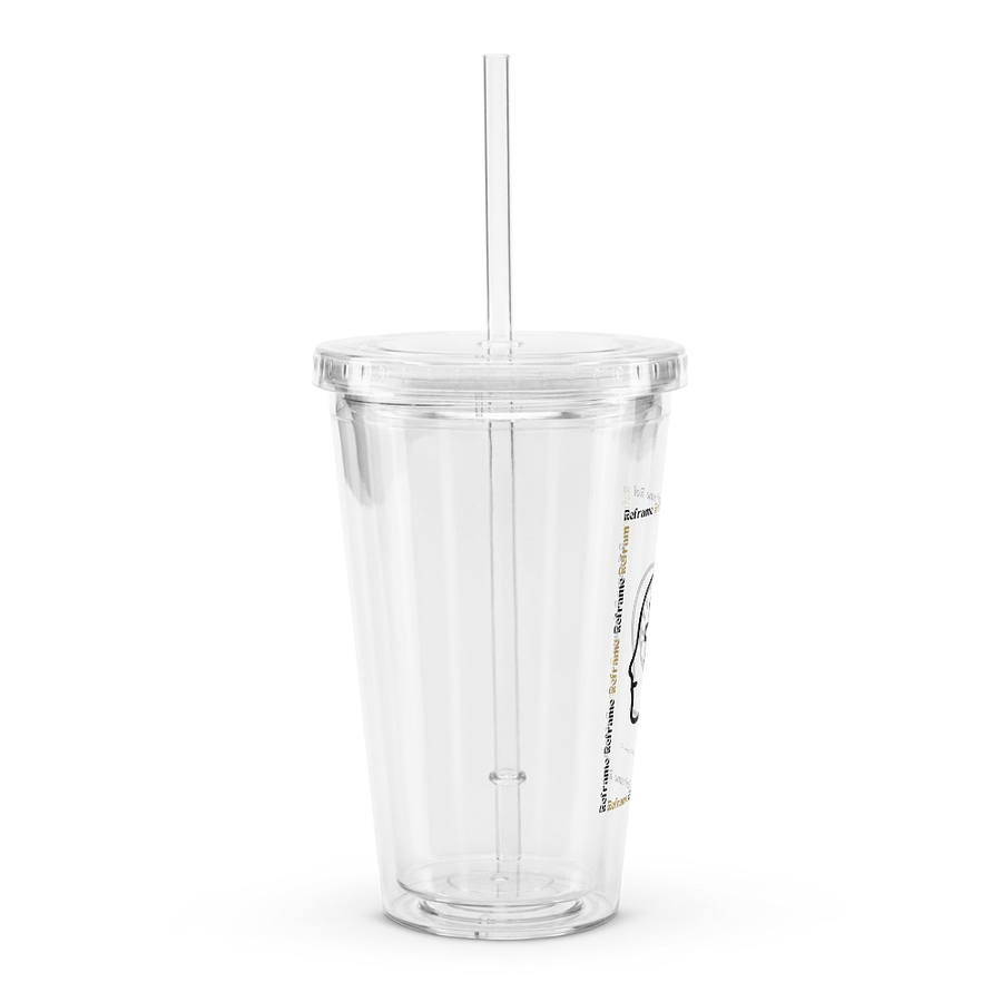 Reframe. Plastic Tumbler product image (3)