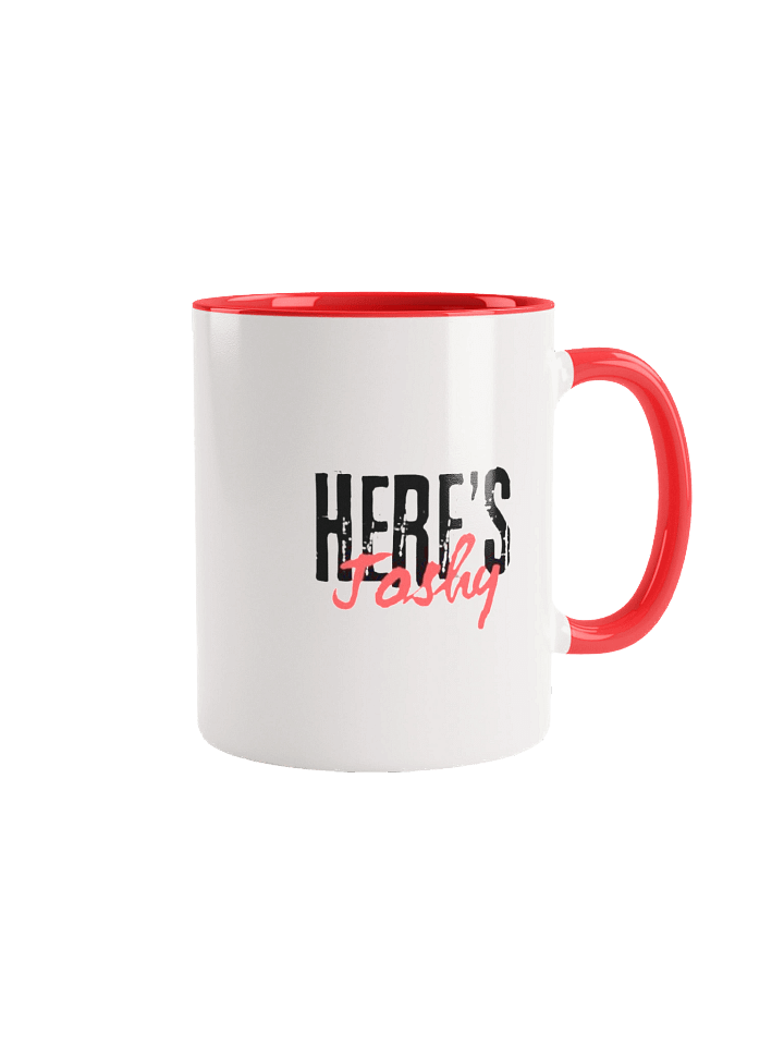 Joshy Mug "Red and White" product image (1)