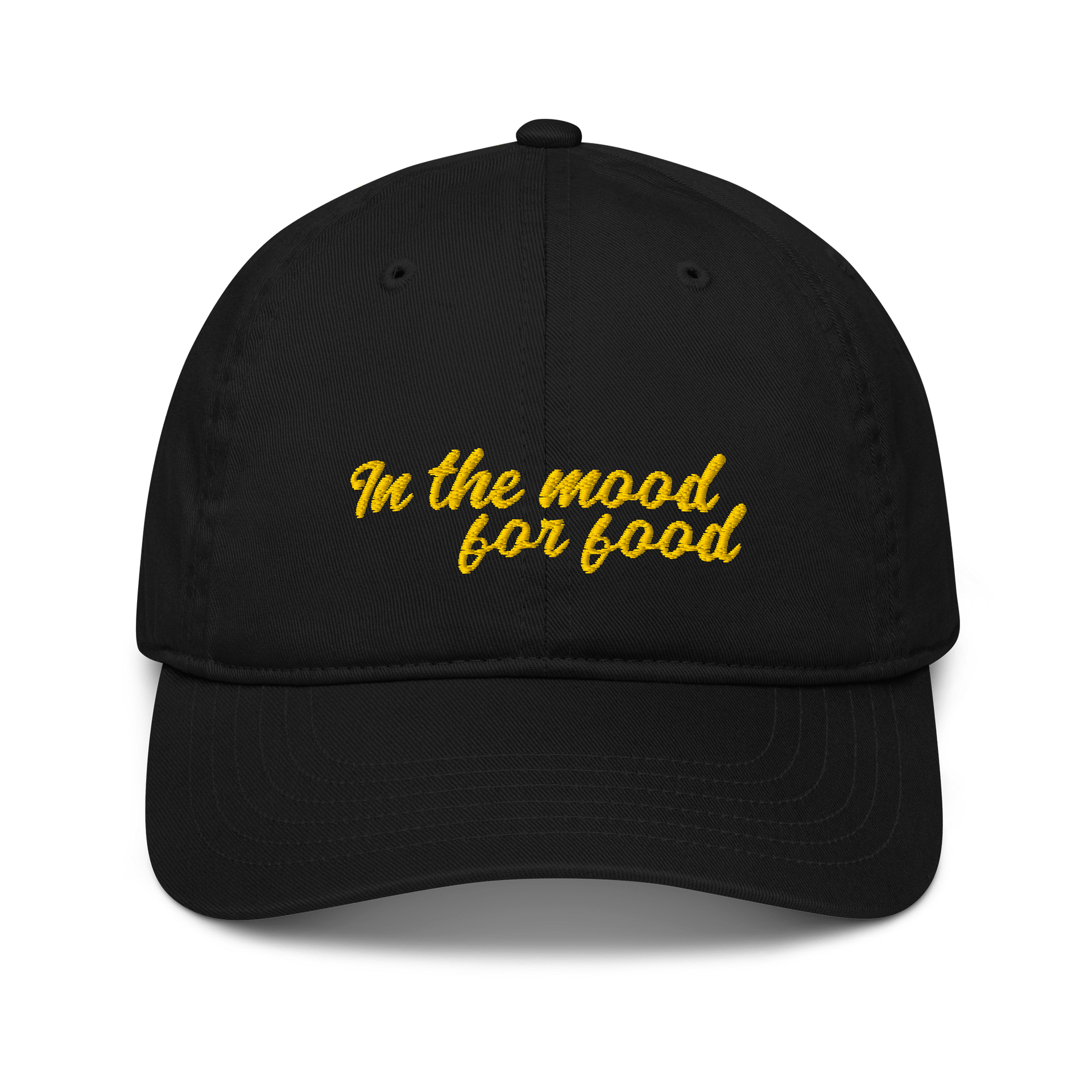 In The Mood For Food | Organic Dad Hat – Mustard product image (1)