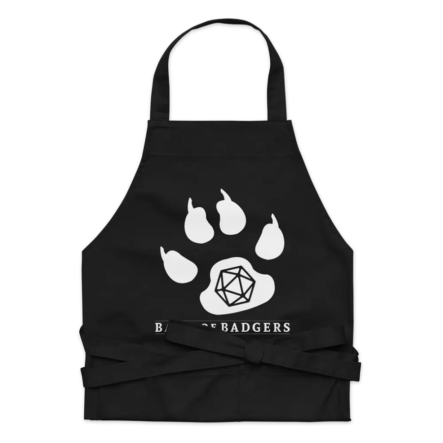 Black Organic Cotton Apron product image (6)