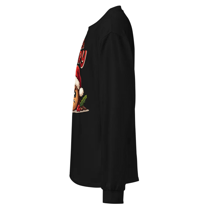 Yule Be Sorry Santa Log Long Sleeve Shirt product image (7)