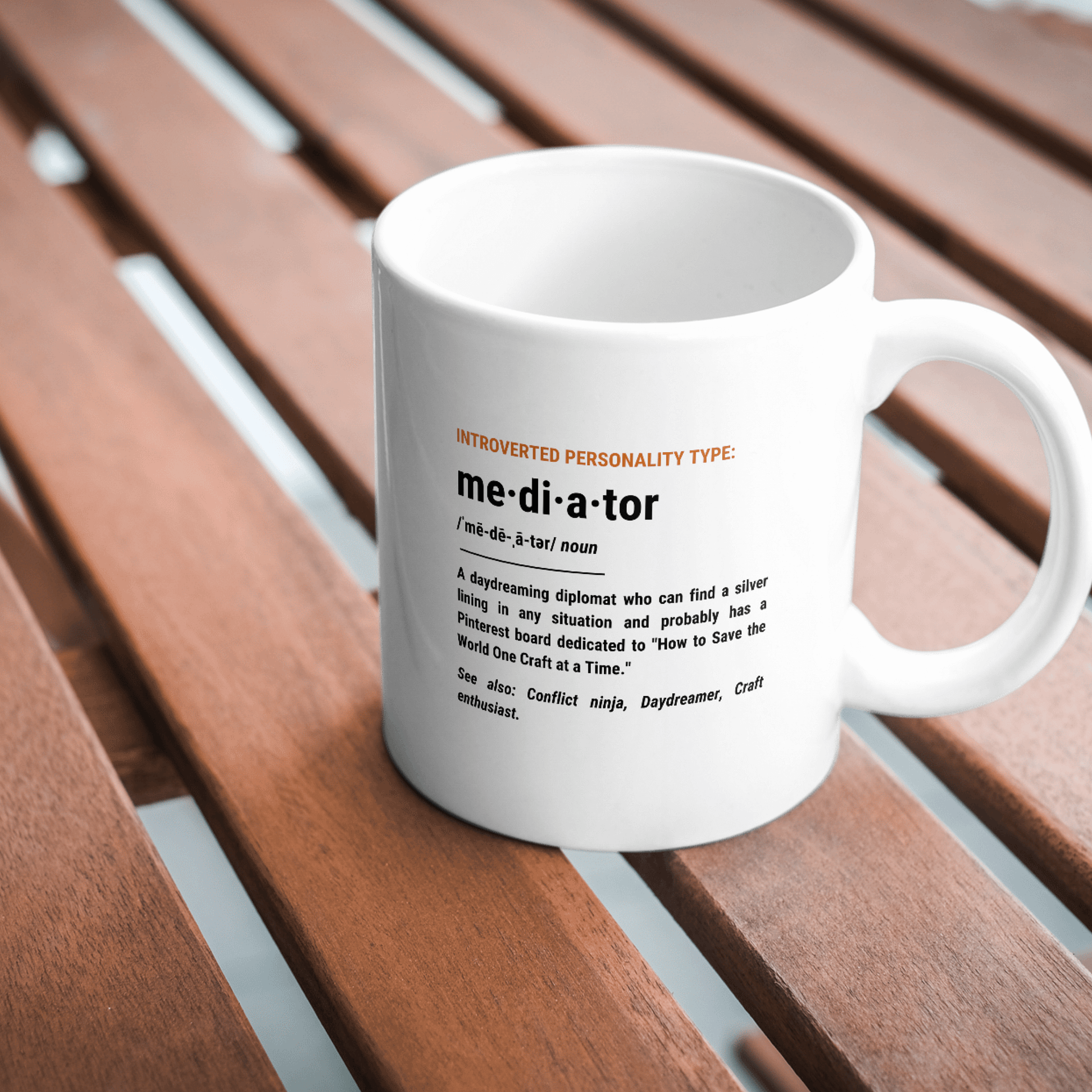 Introverted Personality Type: Mediator Mug product image (1)