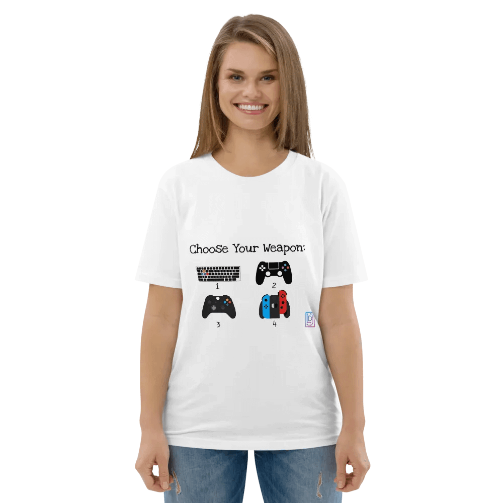 Choose Your Weapon Unisex T product image (390)