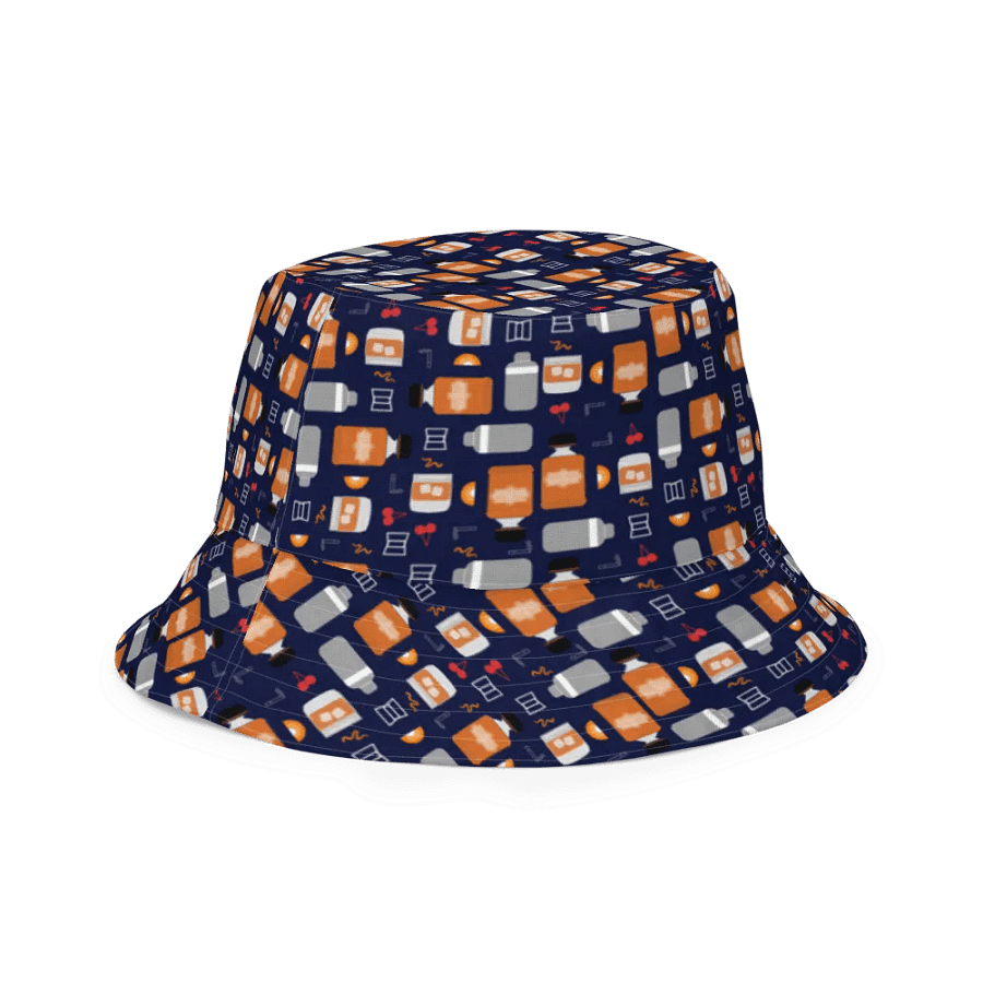 Bourbon Pattern Reversible Bucket Hat product image (10)
