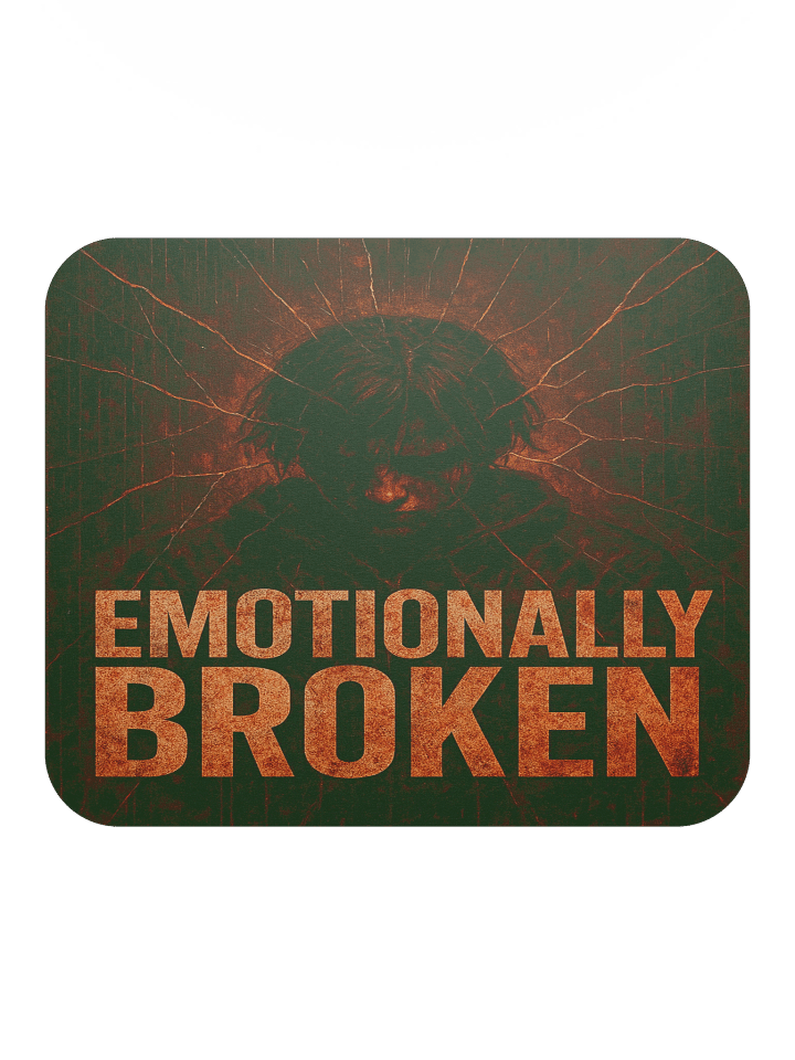 Emotionally Broken Mouse Pad product image (2)