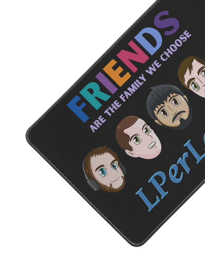 LPerLeague Friends Desk Mat (12" x 18") product image (2)