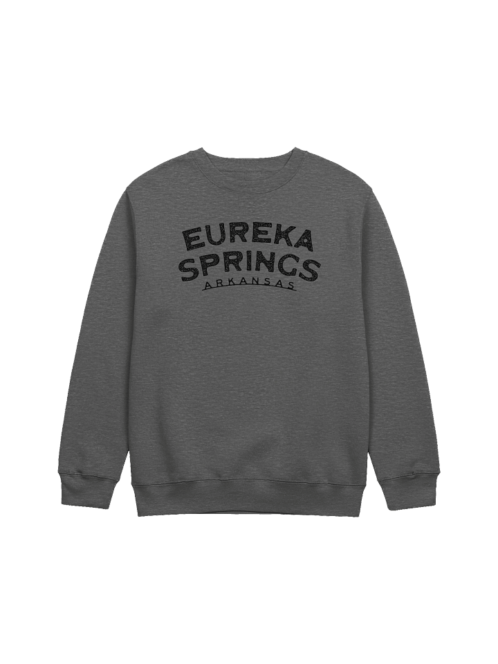 Eureka Springs Arch Block Crew Neck - Heather Charcoal product image (1)