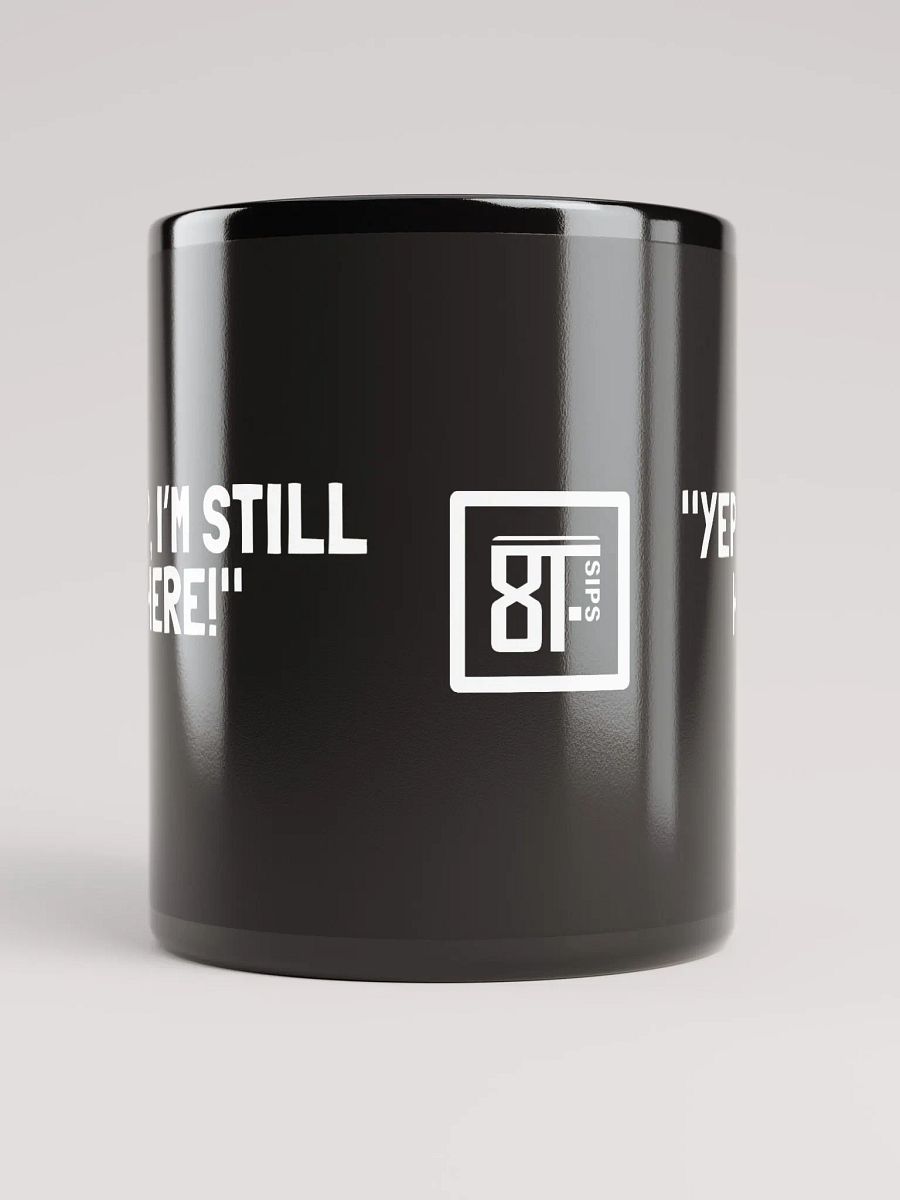 8T Sips Positive Vibes Black Glossy Mug product image (10)