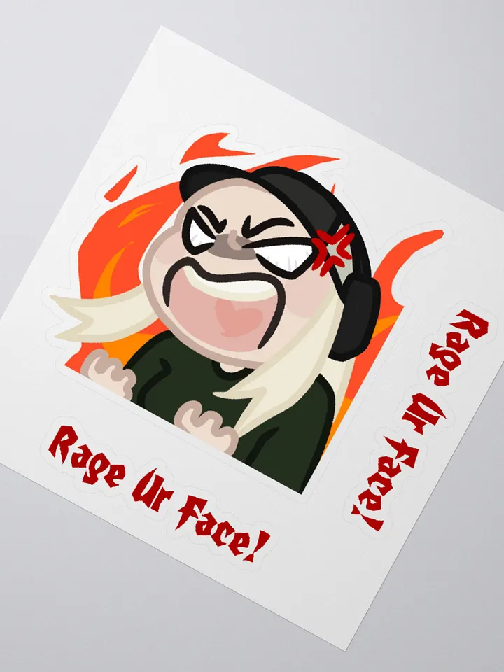 Rage Fiend Kiss Cut Stickers product image (2)
