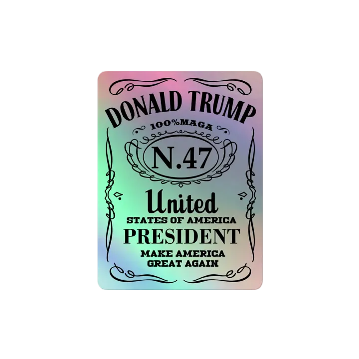 MAGA Holographic Sticker Sheet product image (2)