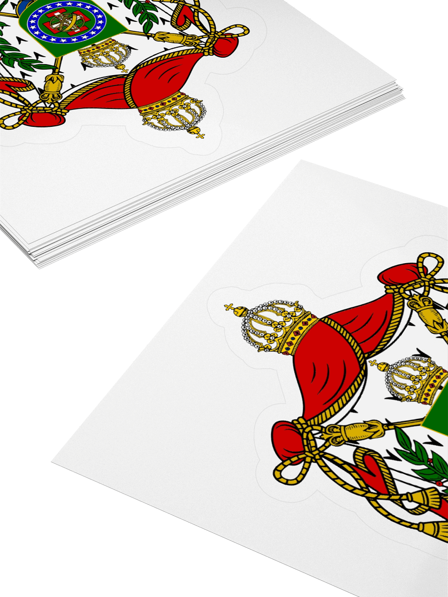 Imperial Arms of Brazil Kiss Cut Sticker product image (4)