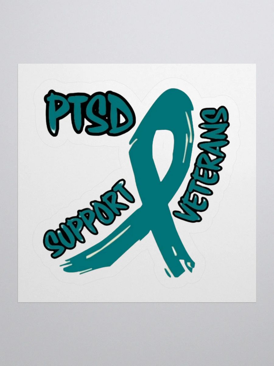 PTSD Support Veterans Sticker product image (1)