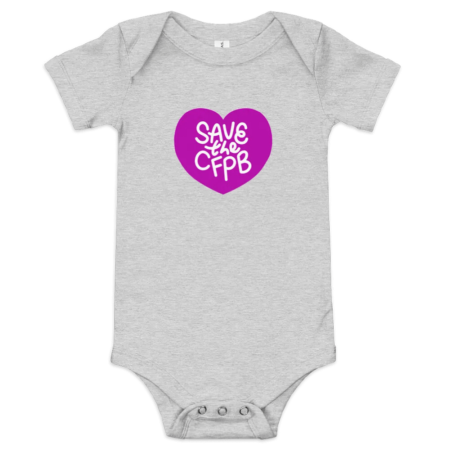Save the CFPB Onesie (Purple) product image (1)