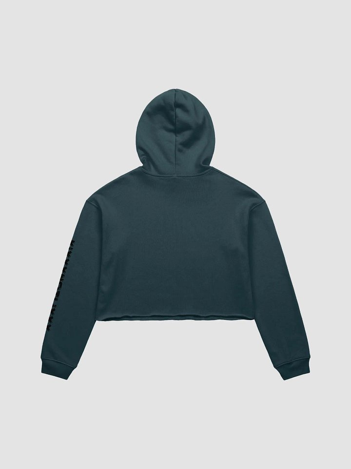Black HotPemi Logo w/ Black KixxNotLixxx - Crop Hoodie product image (2)
