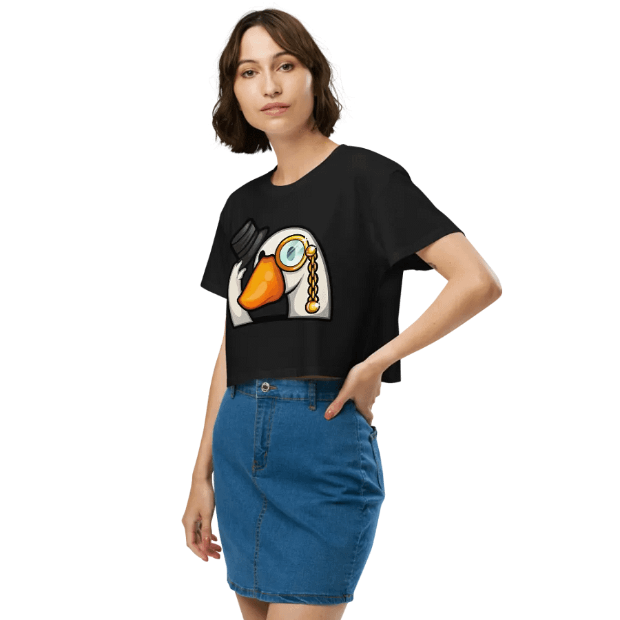 Dapper Goose Crop Top product image (3)