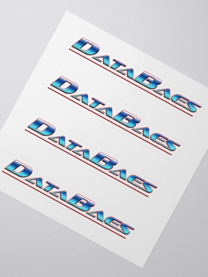 DataBaes Logo Sticker product image (2)