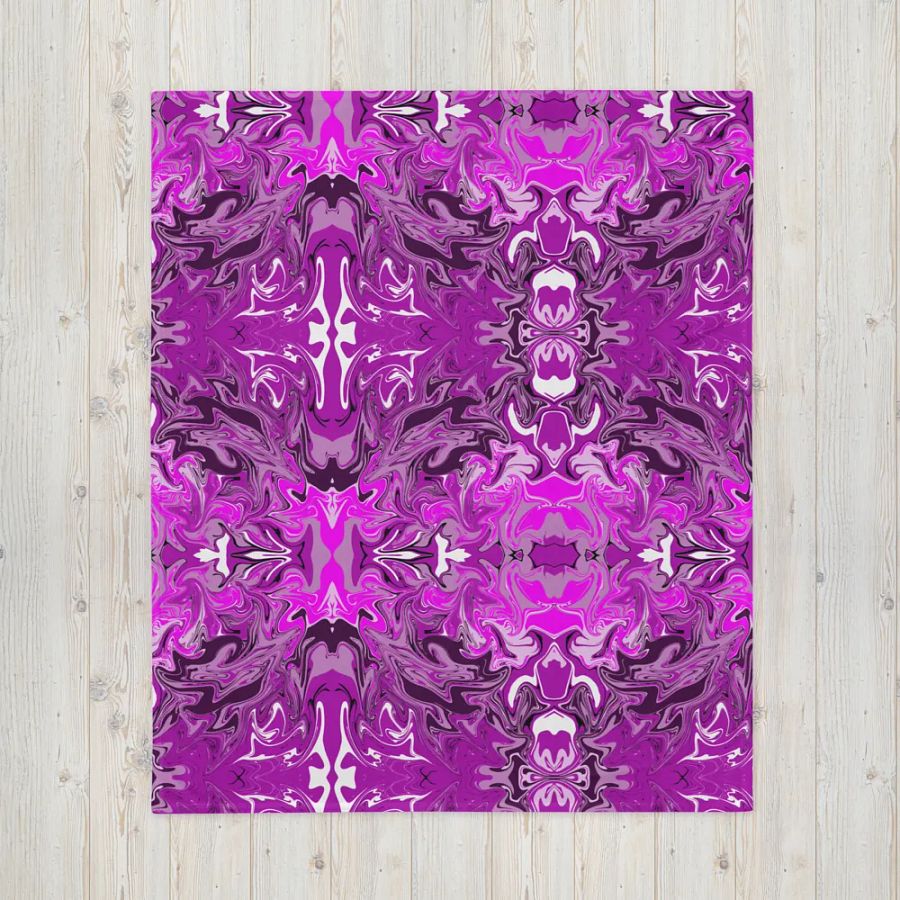 Pink Swirl Blanket product image (5)