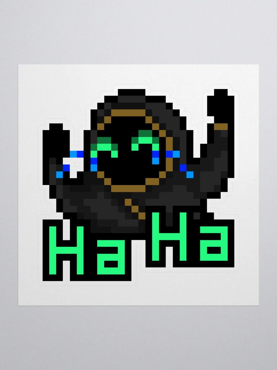 Ha Ha Kiss Cut Sticker product image (1)