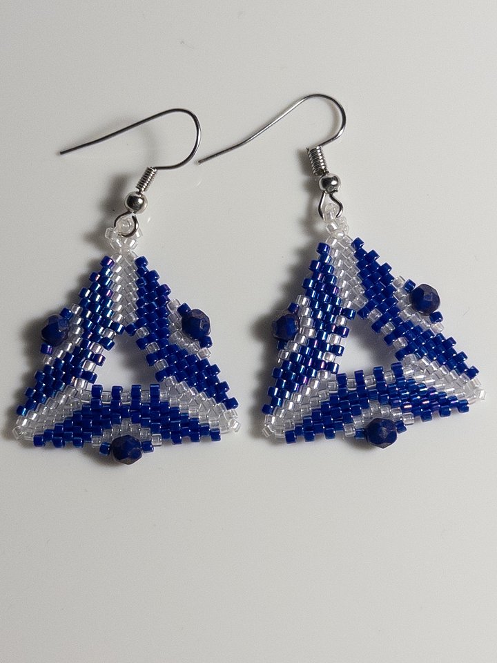 Tri Corner Earrings product image (1)