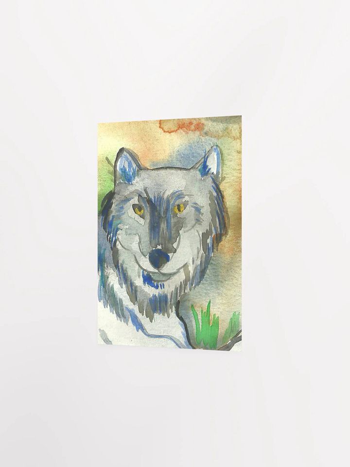 Gray Wolf Art Print product image (5)