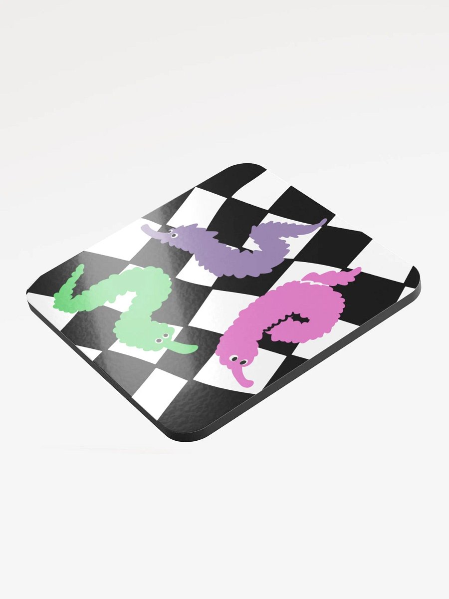 Worm on a string coaster product image (4)
