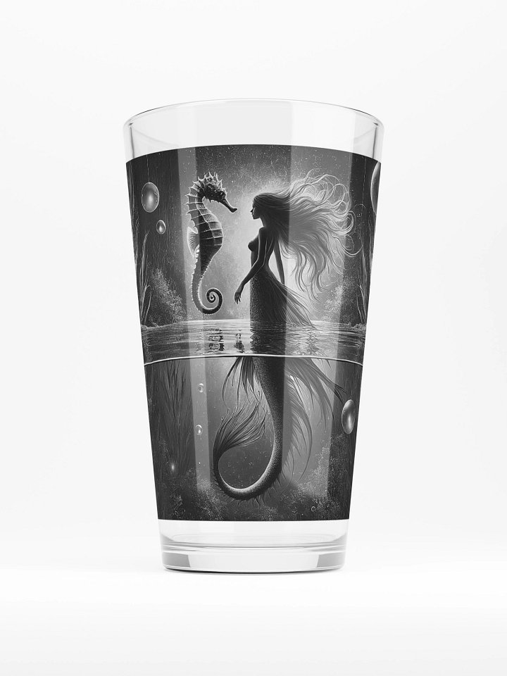 Un moment de sirène d'amour d'hippocampe Pint Glass product image (1)