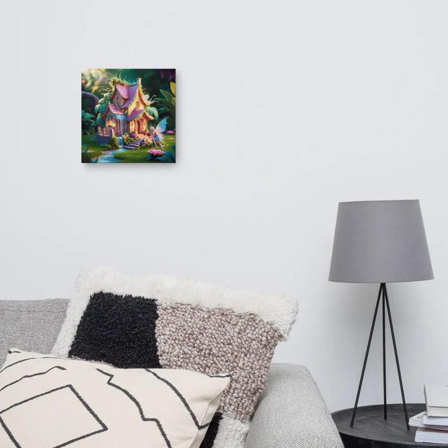 Watercolour Fairy House Art - v2 product image (12)