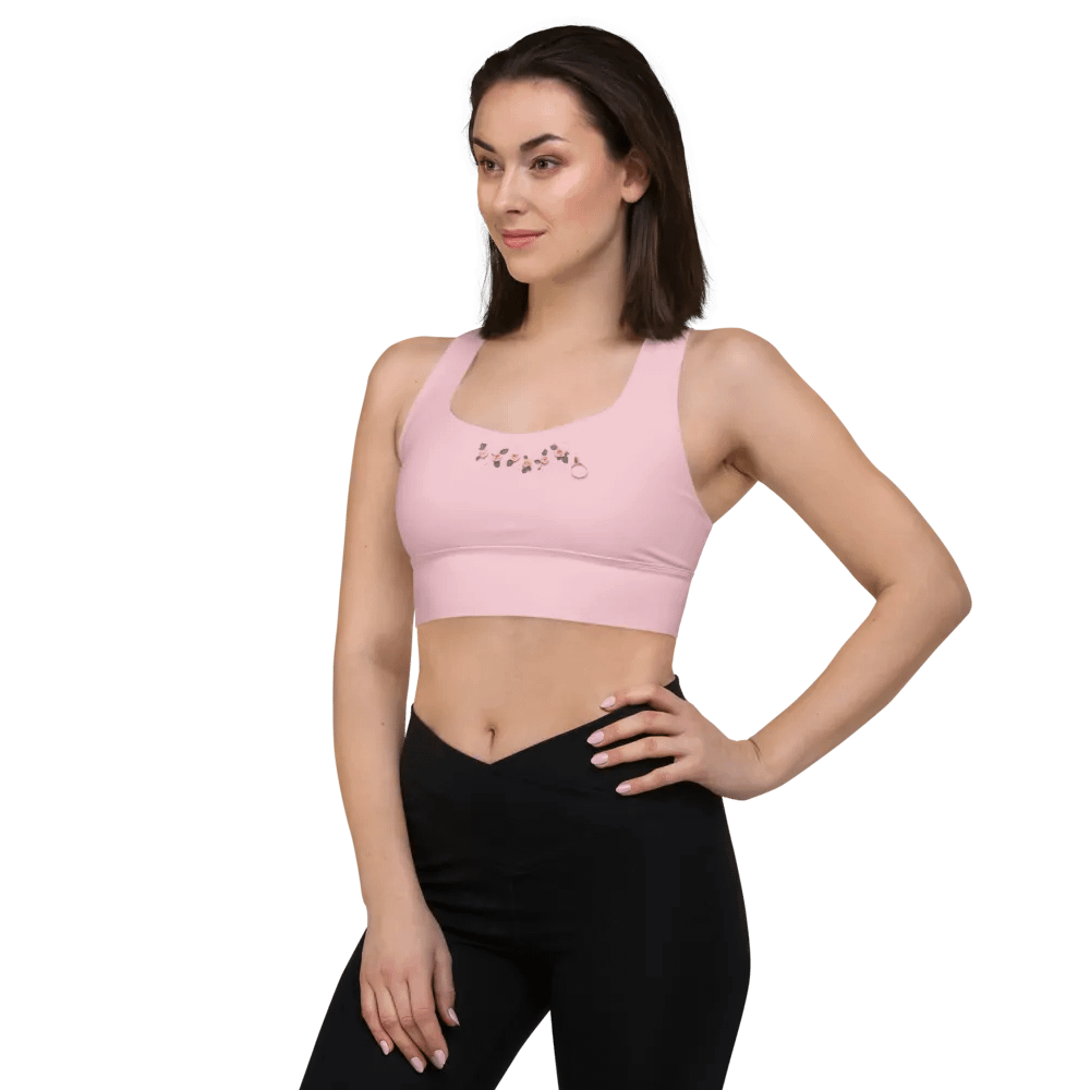 Rose Beauty Sports Bra product image (6)