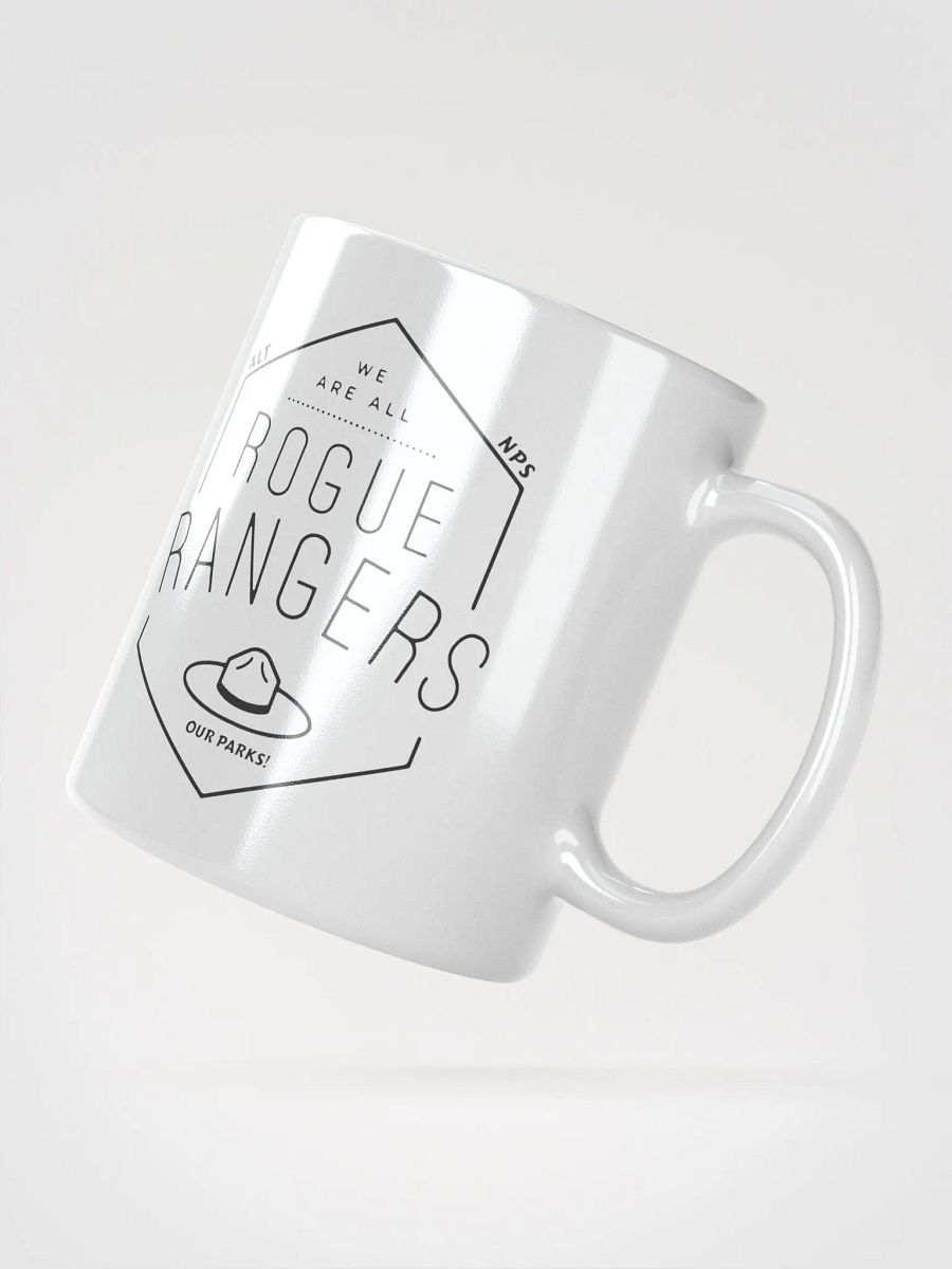 Rogue Rangers OUR PARKS Coffee Tea Mug 3 SIZES! Ceramic Glossy White Cafe Cup product image (5)