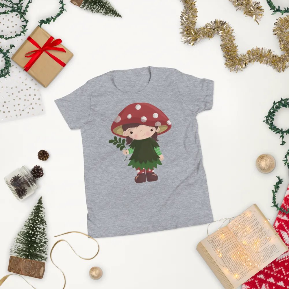 Toadstool Girl Kid's Tee product image (6)