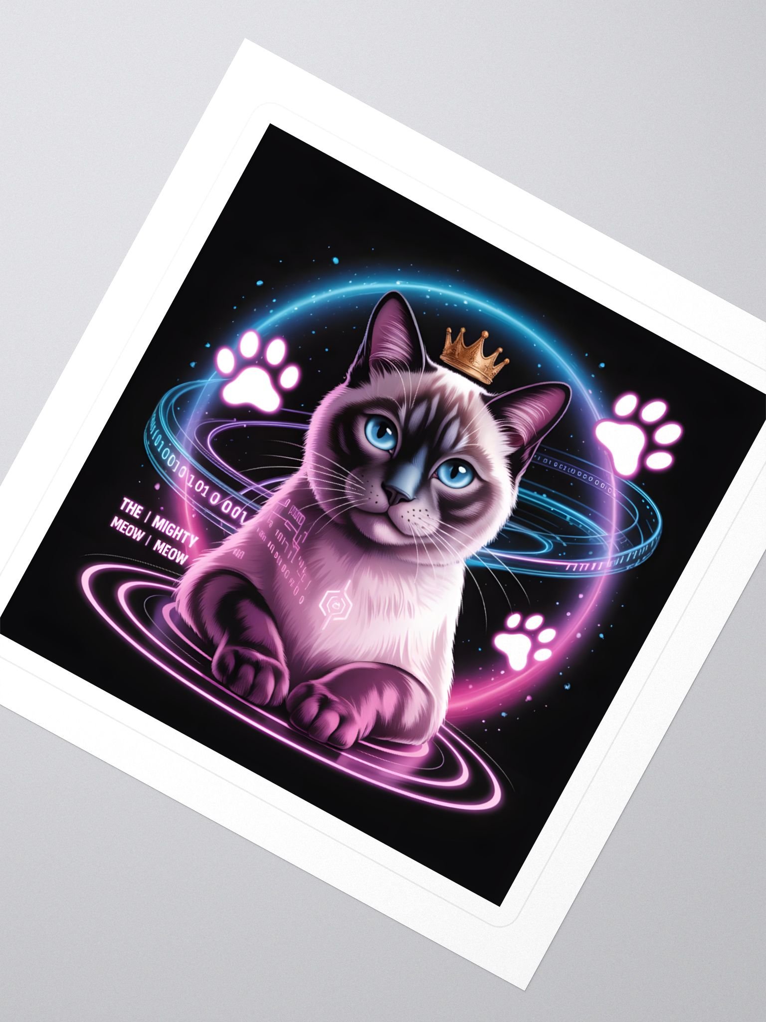 Digital Agency Cat Kiss Cut Stickers product image (2)