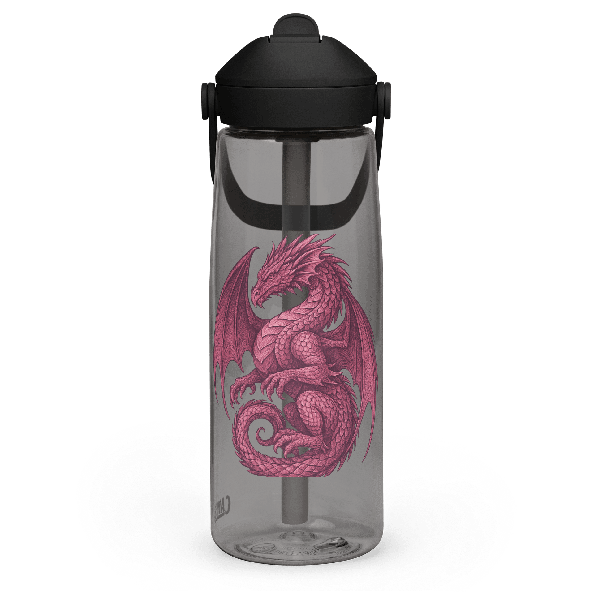 🔥 Stay Refreshed, Stay Fierce – The Pink Dragon Water Bottle 🔥 product image (1)