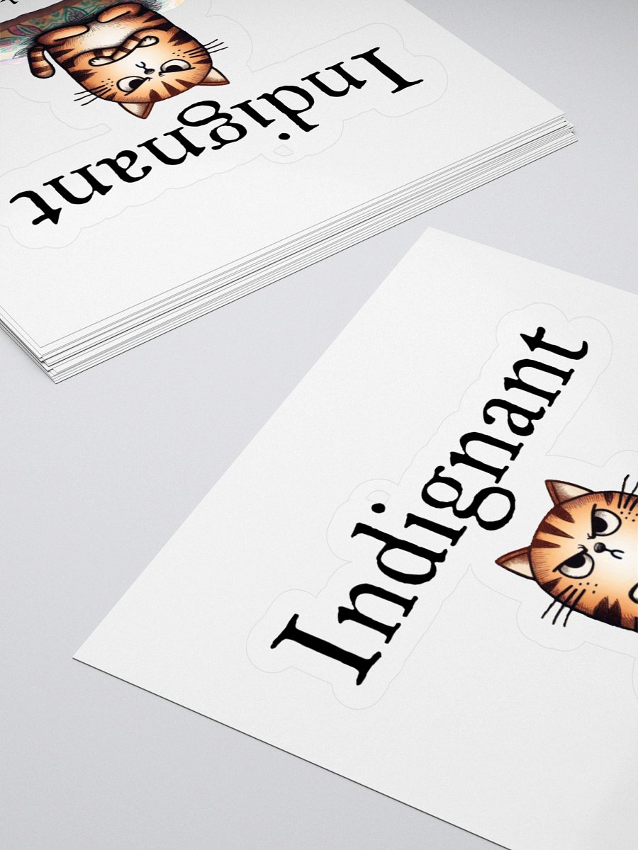 Indignant sticker! product image (13)