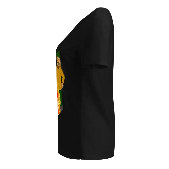 F*Seattle BonFire Women's V neck product image (23)