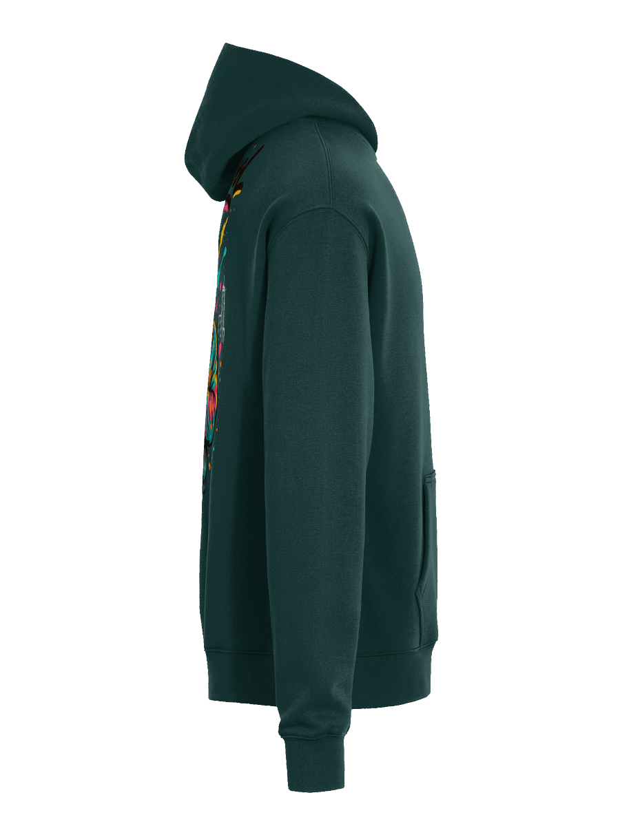 Old School Hip Hop Hoodie– Retro Urban Graffiti Style Design product image (8)