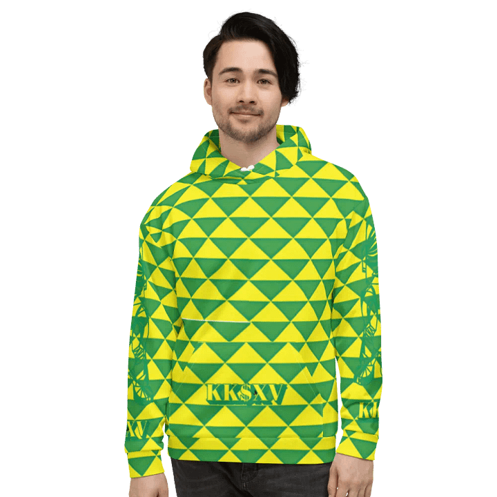 Geometric Fusion Unisex TIKI Hoodie product image (2)