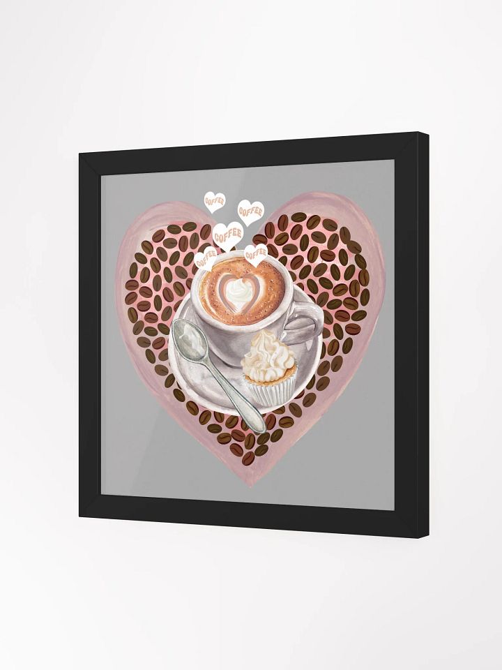 Heartfelt Coffee Bliss Framed Poster product image (4)