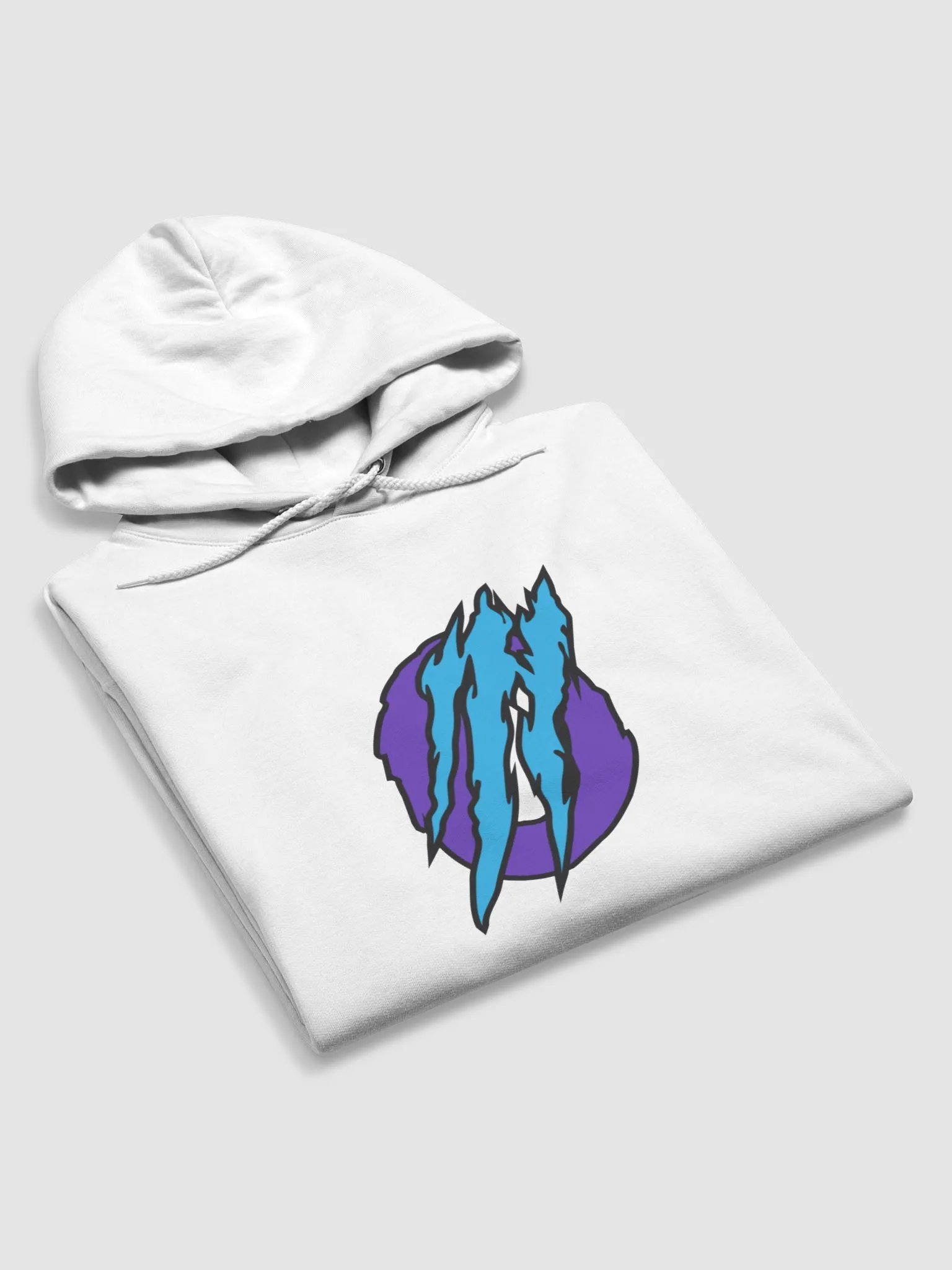 Zer0 Logo Blue/Purple White Hoodie product image (5)
