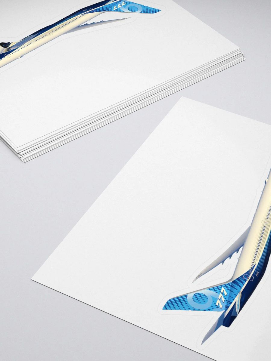 Boeing 777x Kiss-Cut Stickers product image (4)