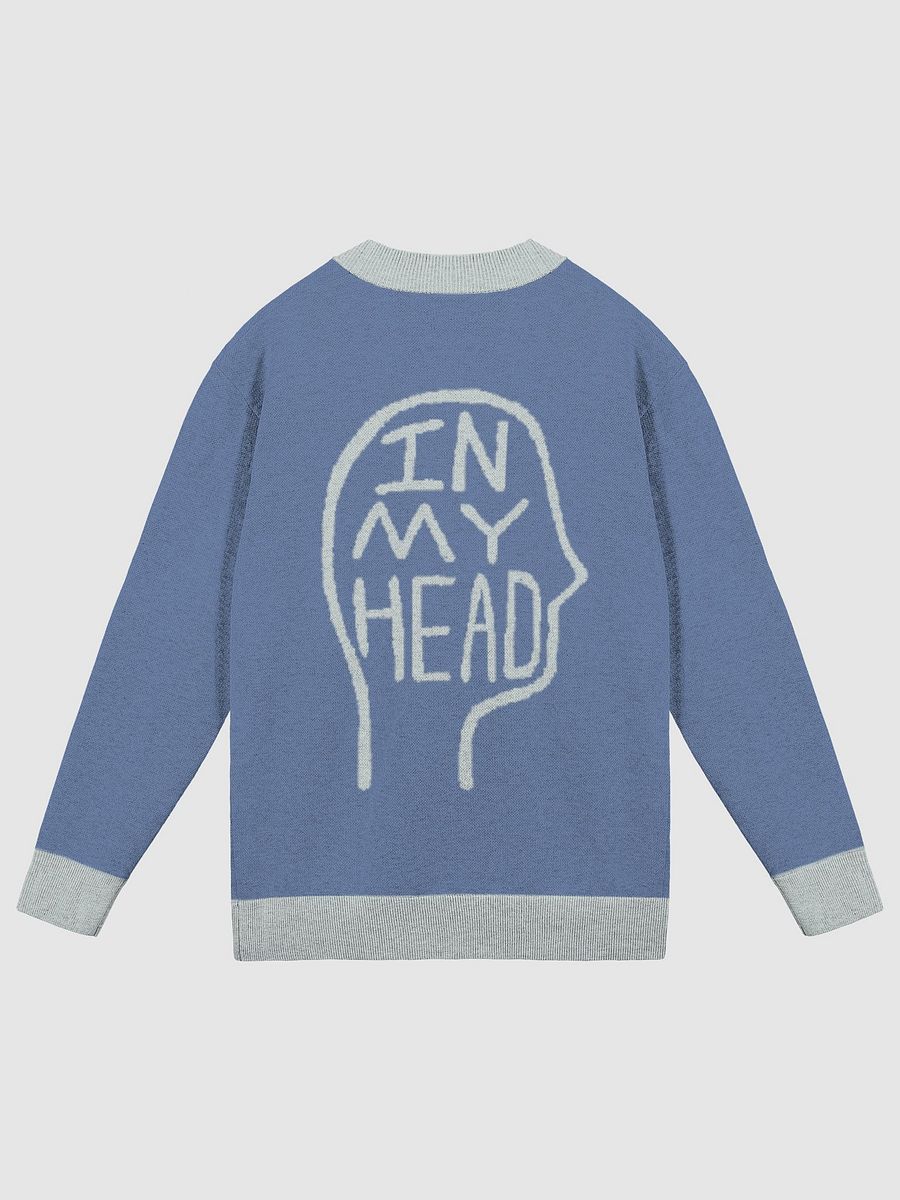 In My Head (lg. design, duotone blue) knitwear cardigan product image (10)