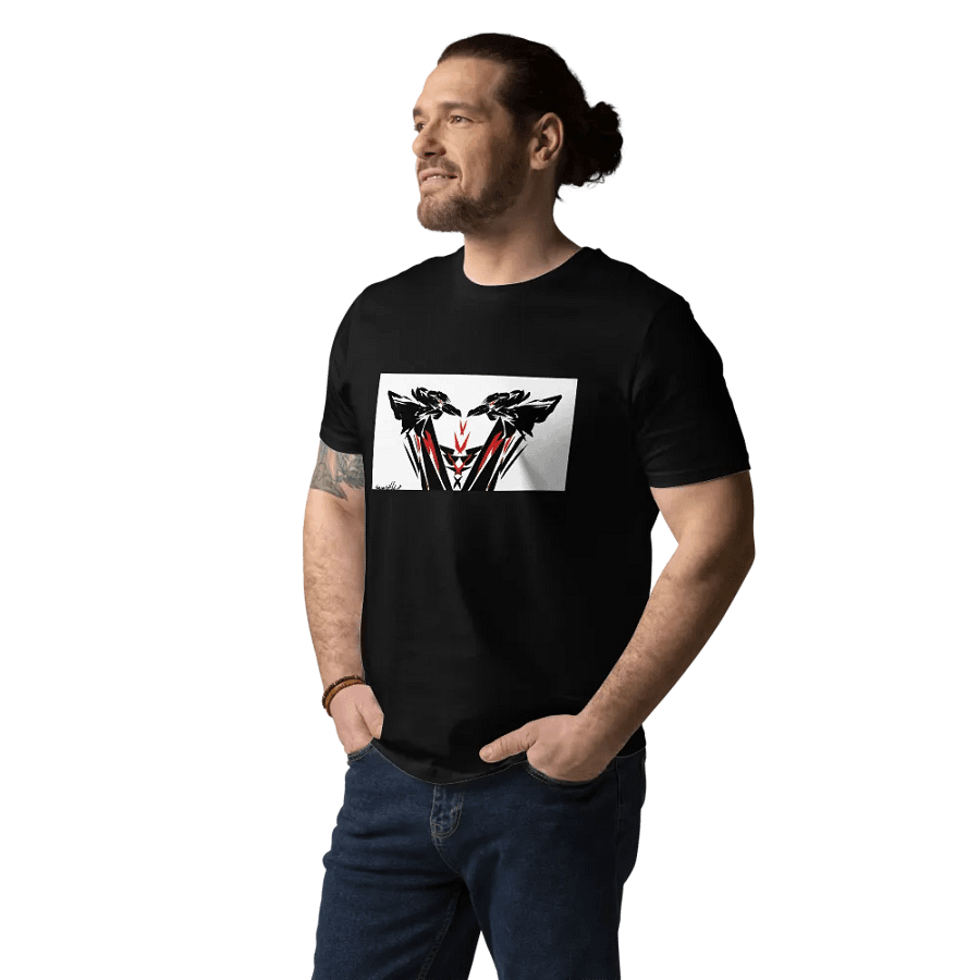 RAVENS EcoOrganic Cotton Unisex Tshirt by Song in the Wind product image (13)