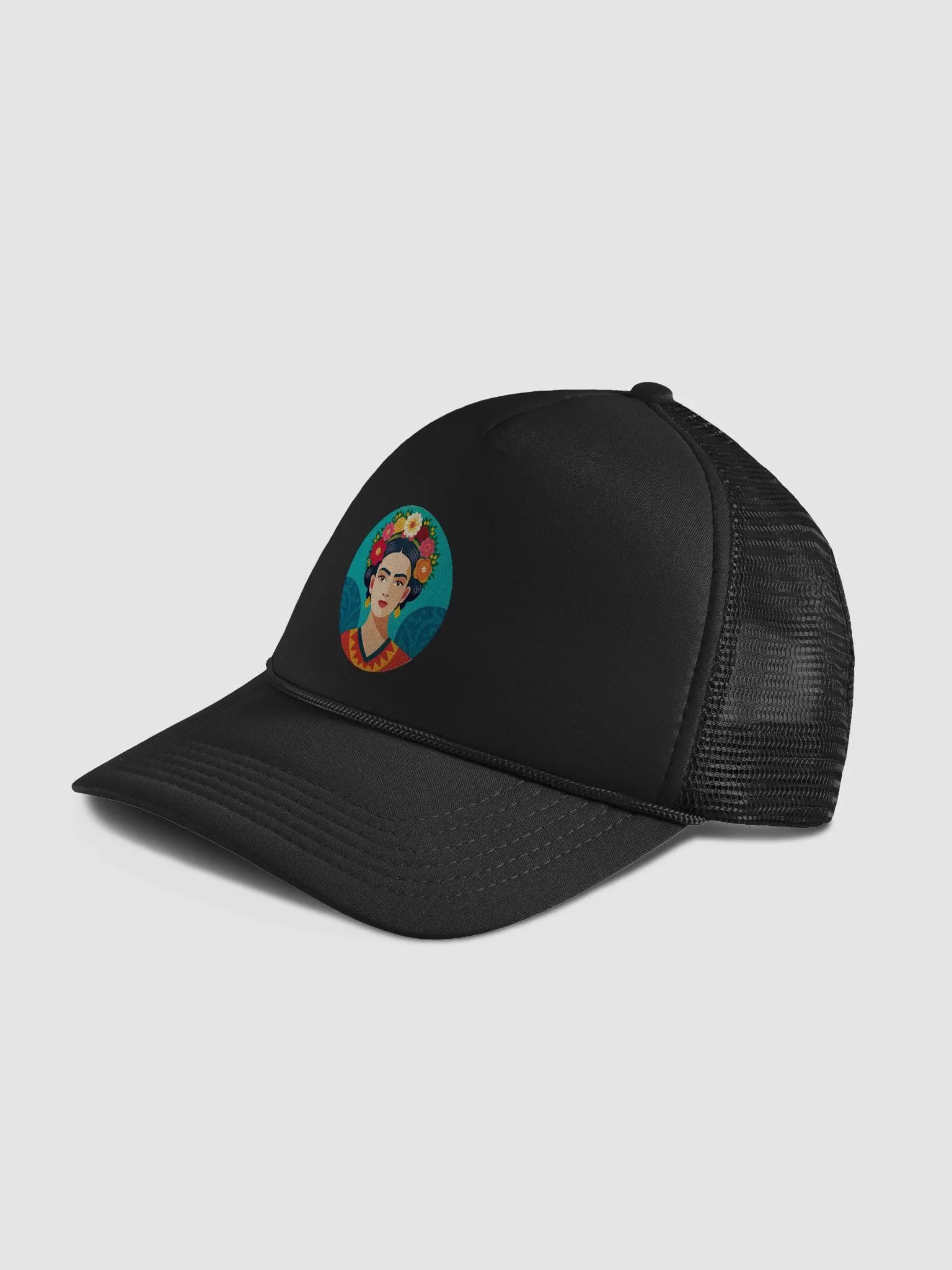 Frida Inspired Foam Trucker Hat product image (4)