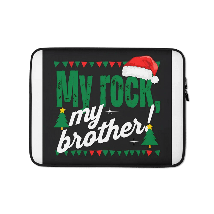 Festive Christmas Rock Laptop Sleeve product image (1)